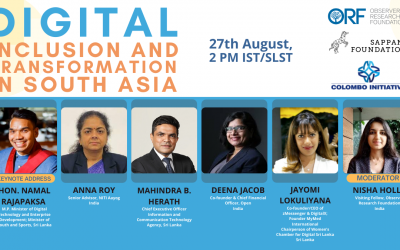 Post Event Report – Digital Inclusion and Transformation in South Asia